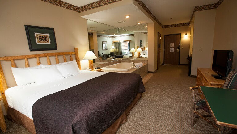 The view of  Whirlpool Fireplace Suite